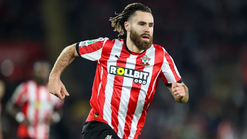Ben Brereton Díaz thi đấu nỗ lực trong màu áo Southampton