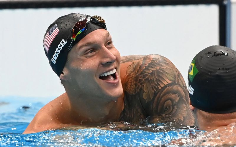 Caeleb Dressel phá kỷ lục NCAA với tốc độ không thể tin nổi