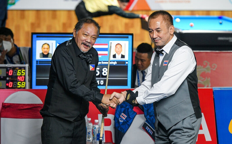 Khoảnh khắc chiến thắng của Efren Reyes