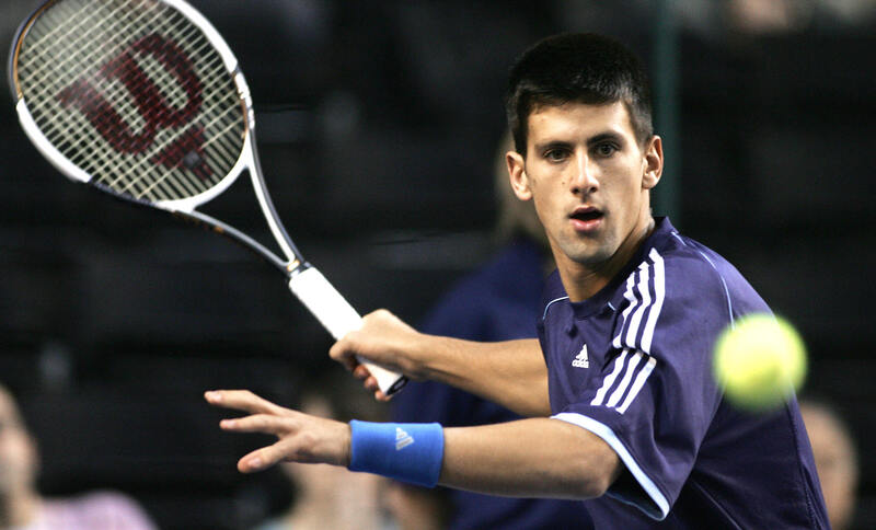 Novak Djokovic trong những ngày đầu sự nghiệp