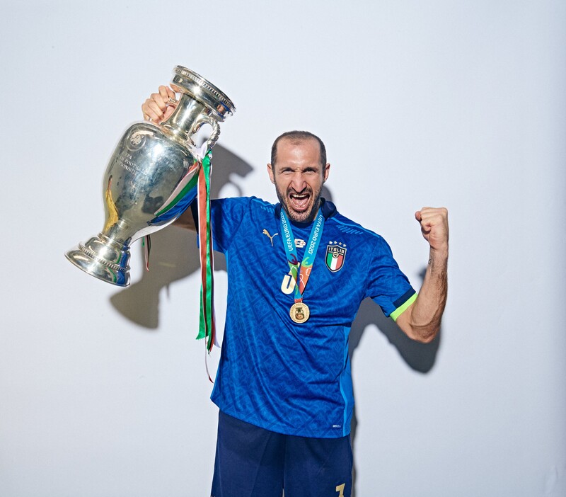 Giorgio Chiellini trong màu áo Juventus