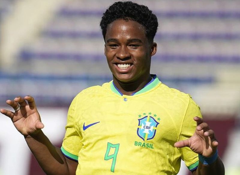 Endrick Felipe hứa hẹn trở thành siêu sao trong tương lai