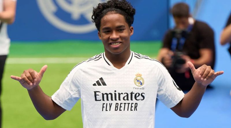 Endrick Felipe là tài năng trẻ sáng giá của bóng đá Brazil